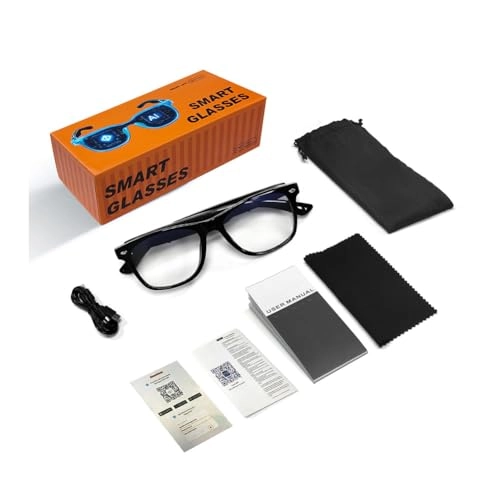 AI Smart Glasses - BT5.4 Dual Type-C Charging