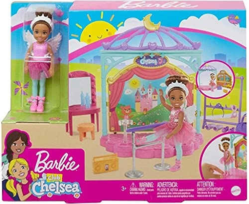 Chelsea Doll and Ballet Playset - 6 in Brunette Ages 3+