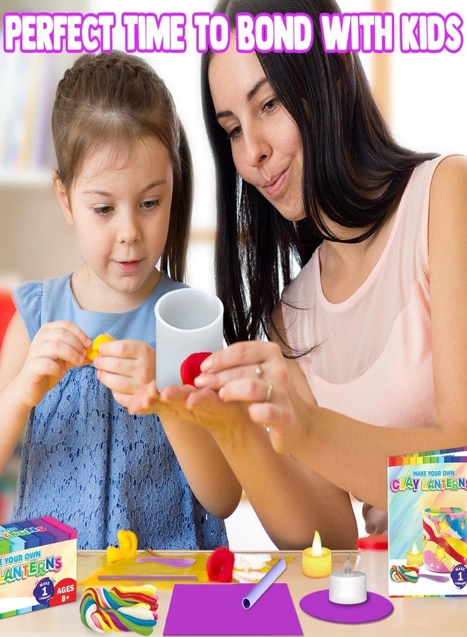 Make Your Own Clay Luminaries