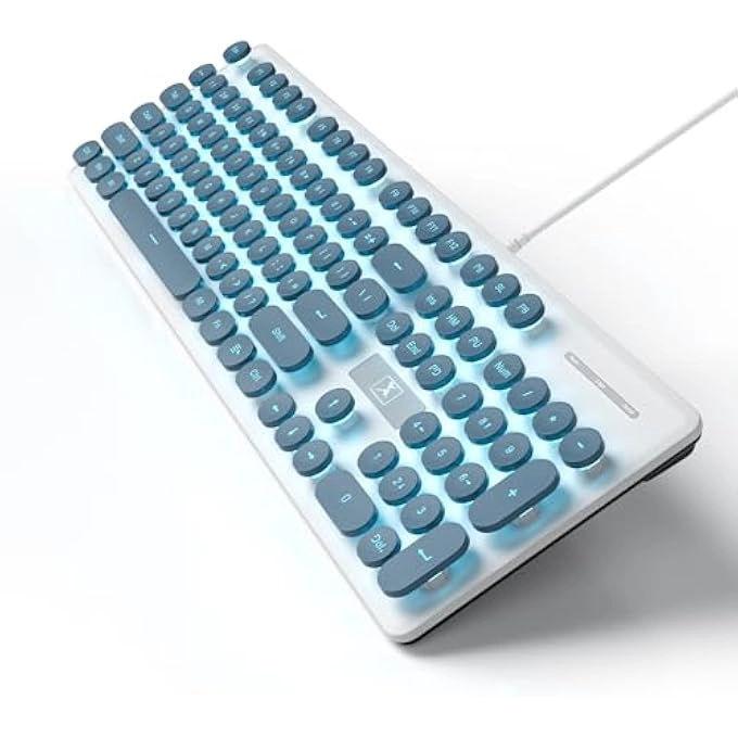 Quiet Membrane Keyboard - Wired