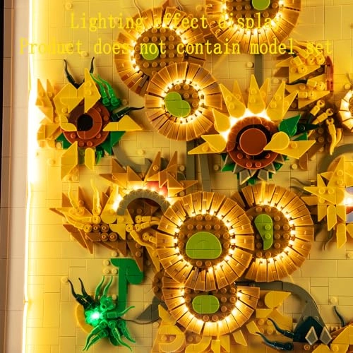 LED Light Kit for LEGO Vincent Van Gogh Sunflowers 31215