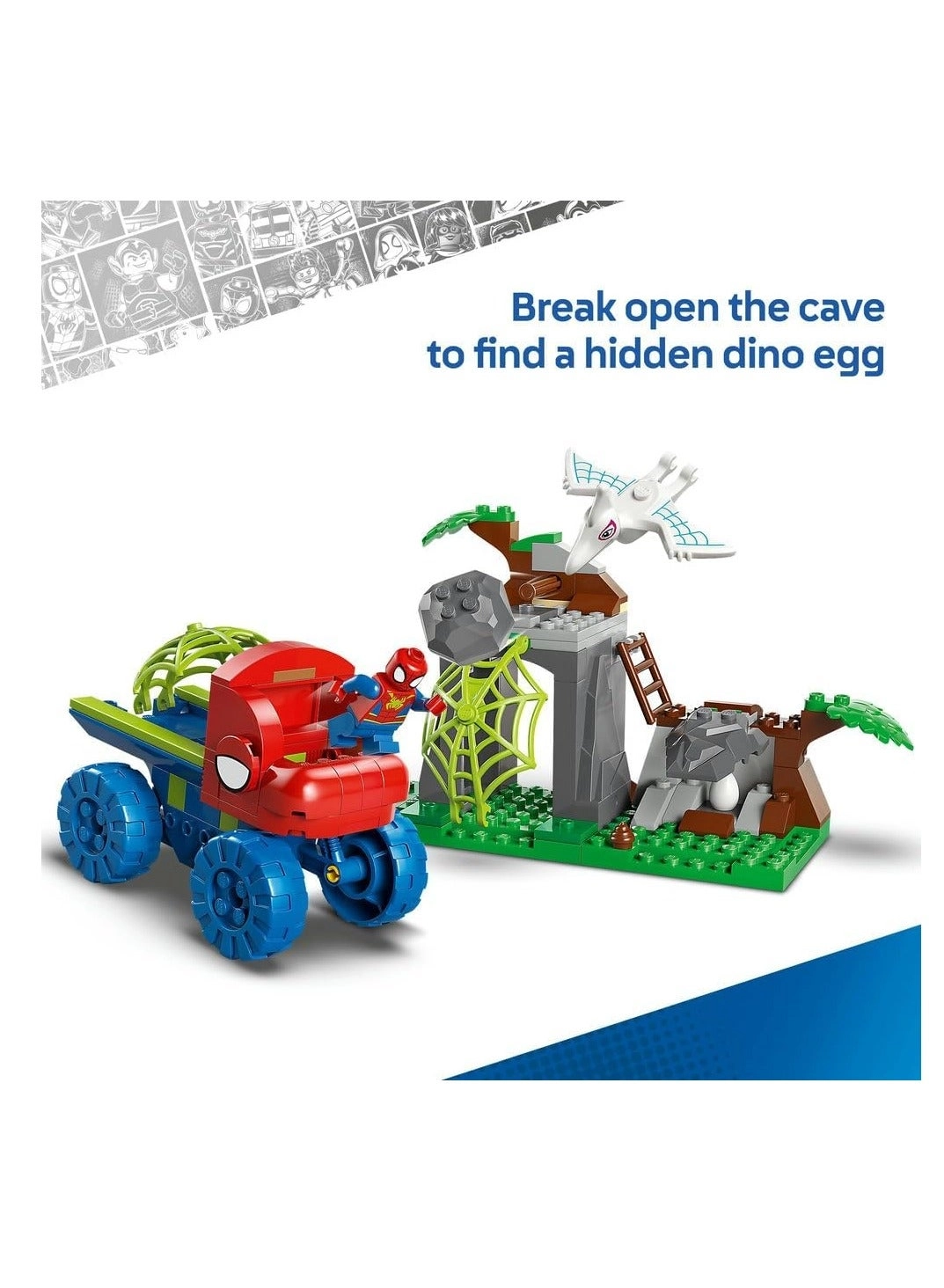 Marvel Team Spidey Dino Crawler Rescue Truck (11199)