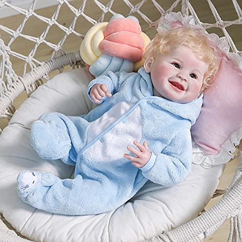 Reborn Baby Doll - 55cm/22in Silicone Bundle