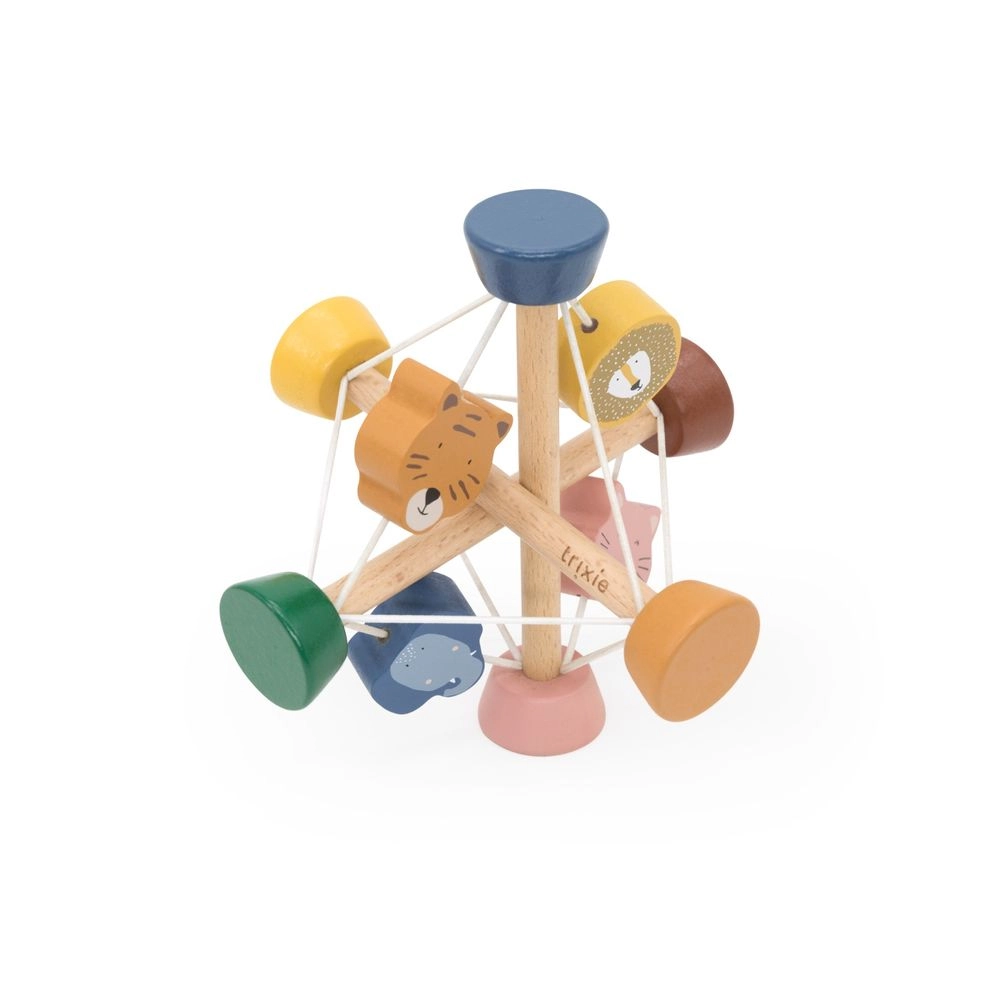 TRIXIE Wooden Activity Ball - 10 months