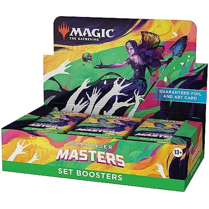 Commander Masters Set Booster Box - 360 Magic Cards
