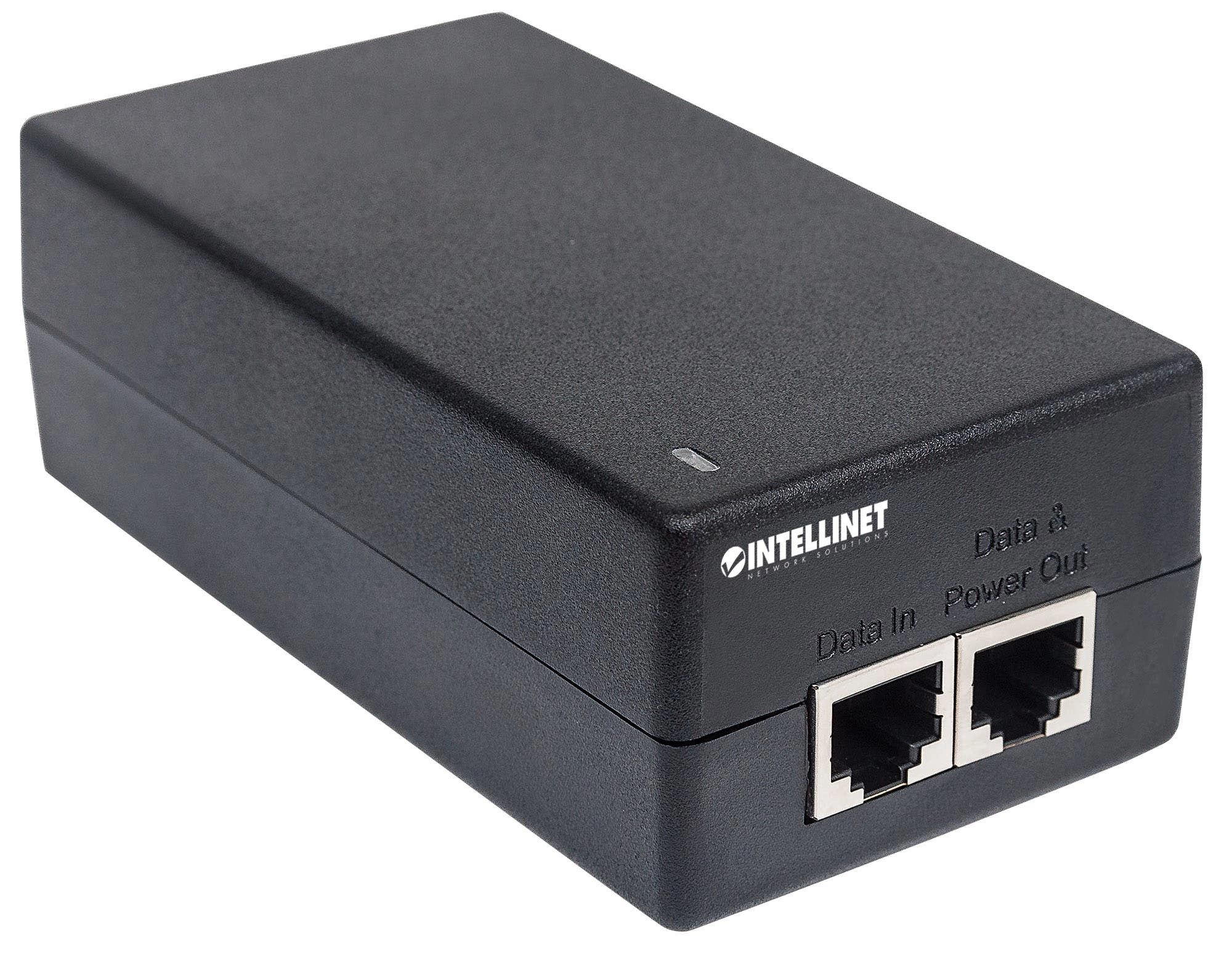 Gigabit Ultra PoE+ Injector - 48 Volts 60 watts One RJ45