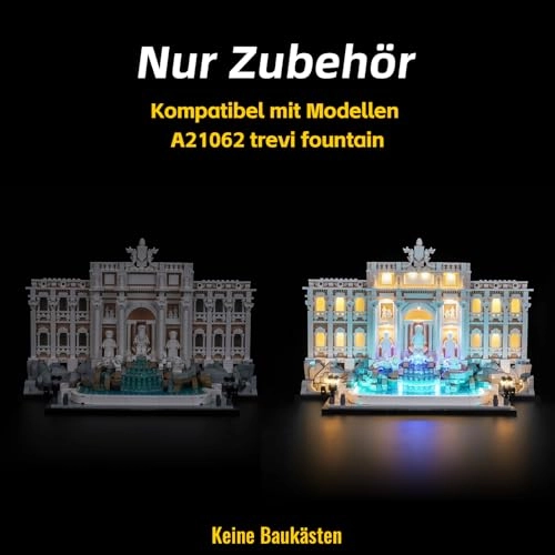 21062 Trevi Fountain - RGB Remote Control LED Light Set