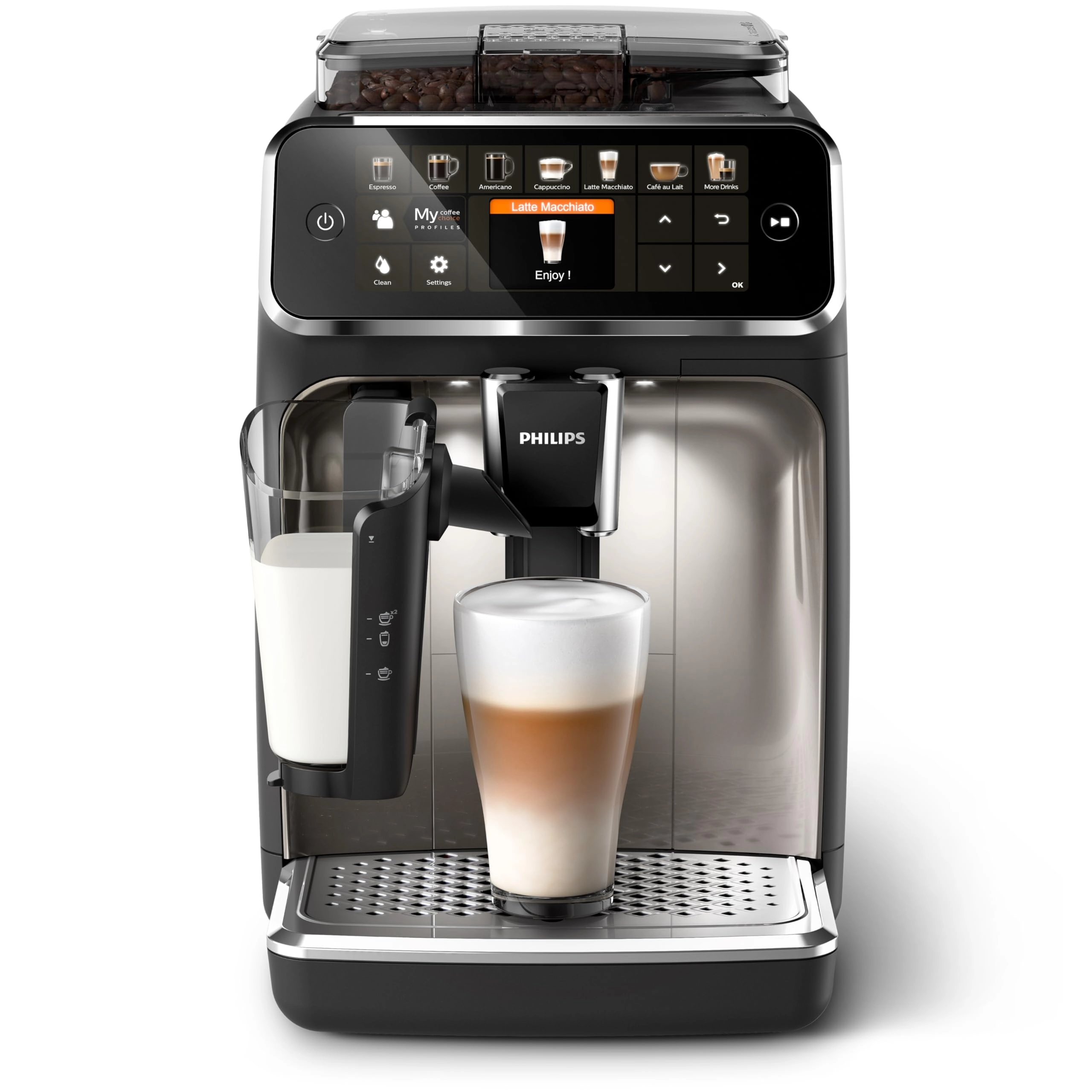 Philips 5400 Series EP5441/50 LatteGo & Milk 12 Specialities