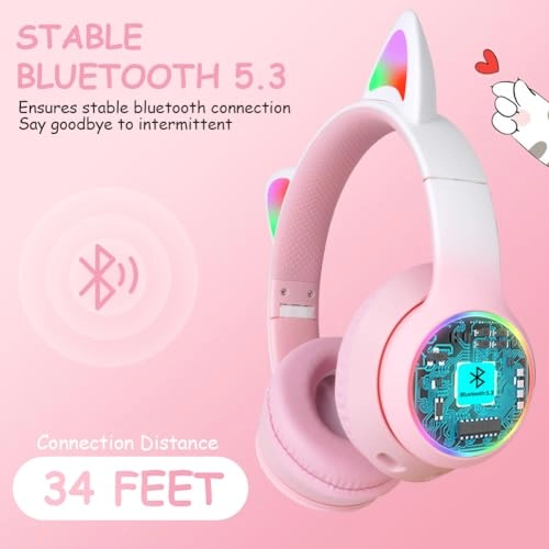Kids Bluetooth Headphones Wireless Headphone