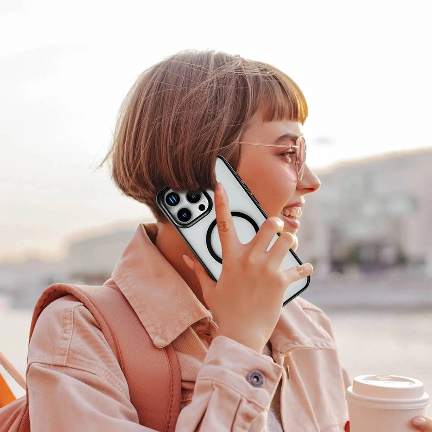 Elio PC Case with MagSafe for iPhone 16 Pro