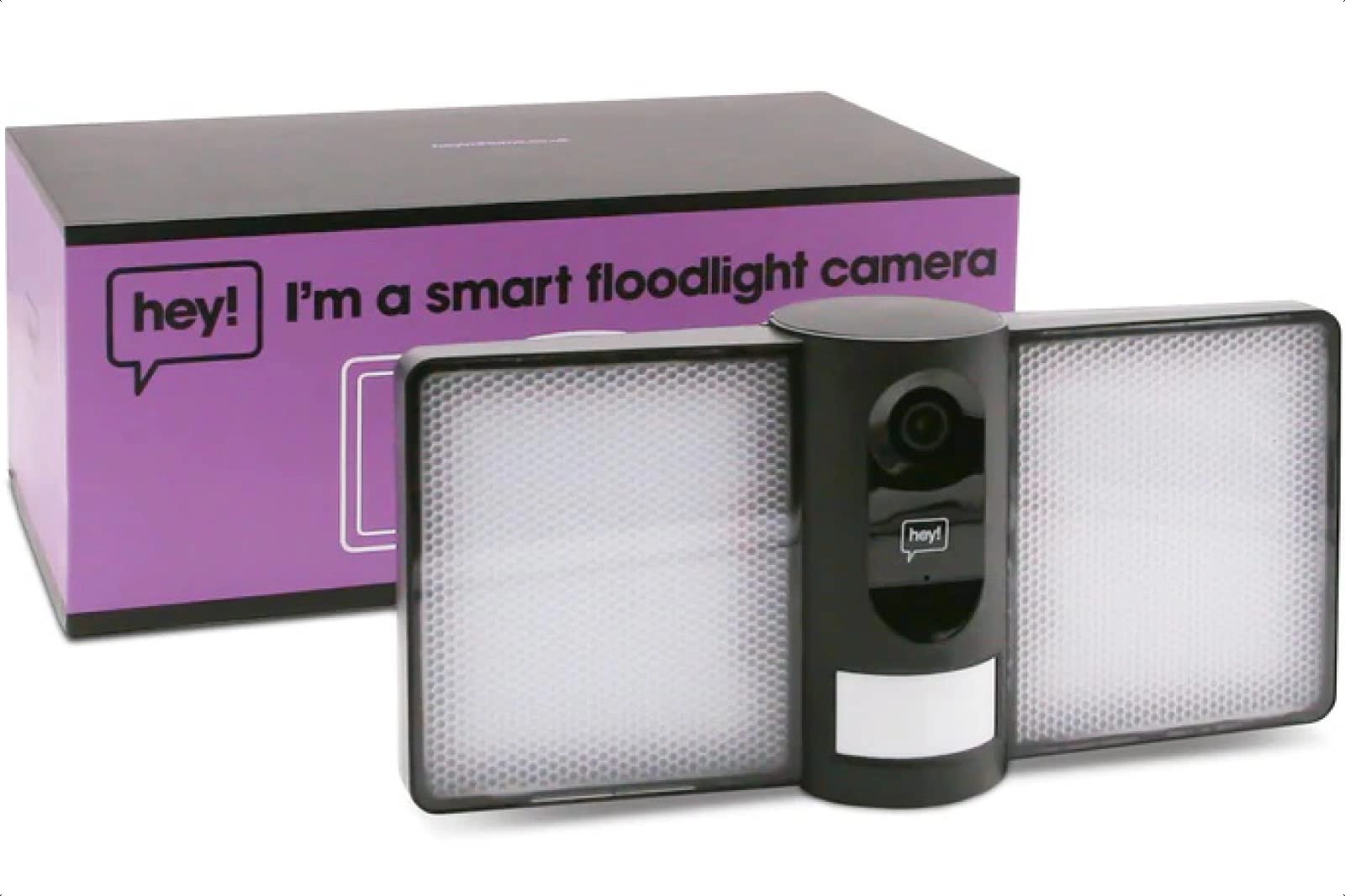 hey! Smart Floodlight Camera 1080p