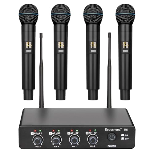 R5 - 4 microphones UHF