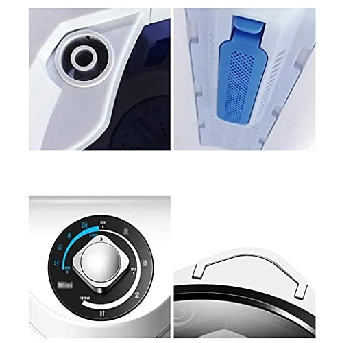 Portable Washing Machine - Mini Single Tub Timing Function