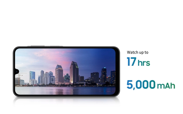 Long battery life for all-day watching