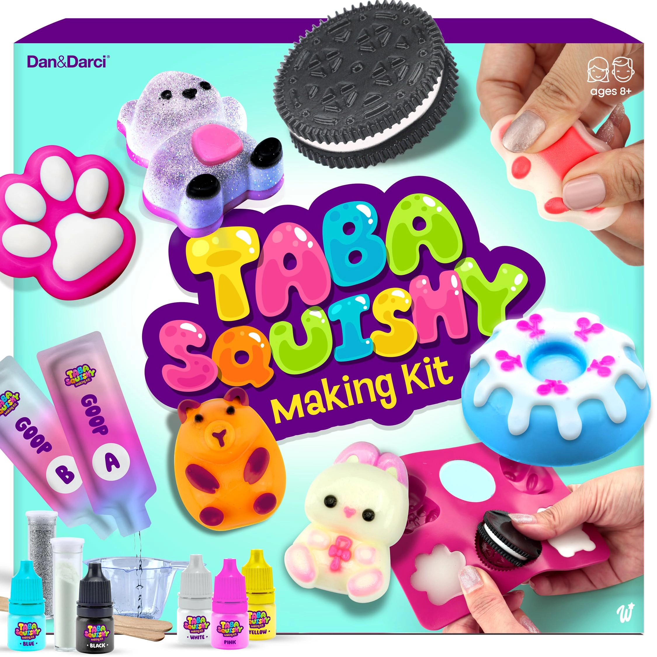 Dan&Darci Taba Squishy Making Kit - 8+ years 6 pcs