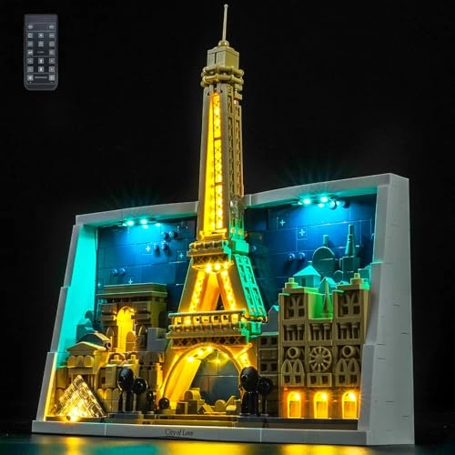 Light kit Compatible with Lego 21064 Paris – City of Love - RC Version LED