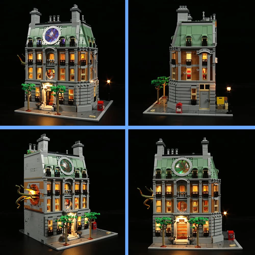 LED Light Kit for Sanctum Sanctorum (76218) - DIY Compatible Upgrade Edition