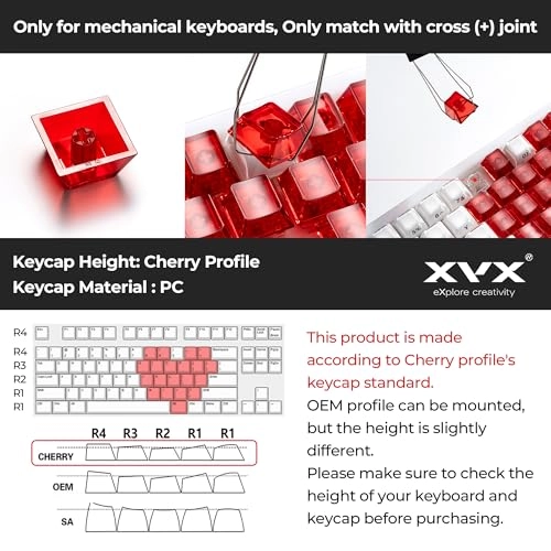 XVX - Blank Crystal Transparent 21pcs