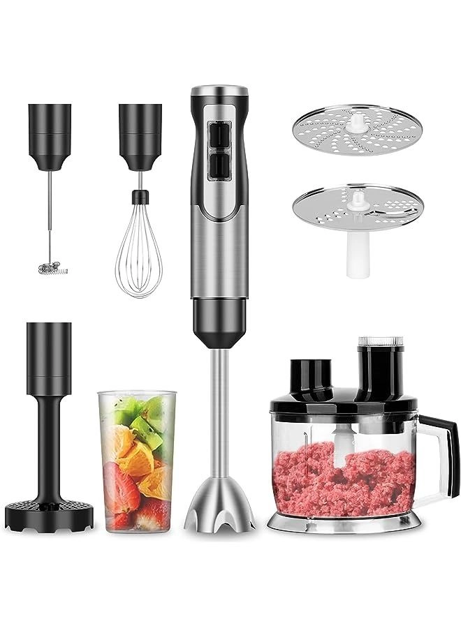 Hand Blender - Electric Immersion Stainless Steel Stick