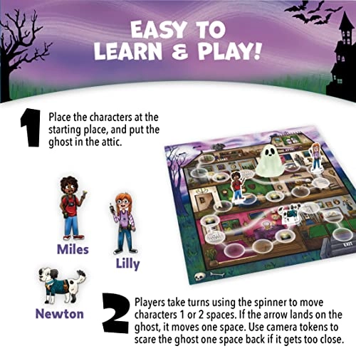 Ghost in The Attic - Cooperative Glow-in-the-Dark