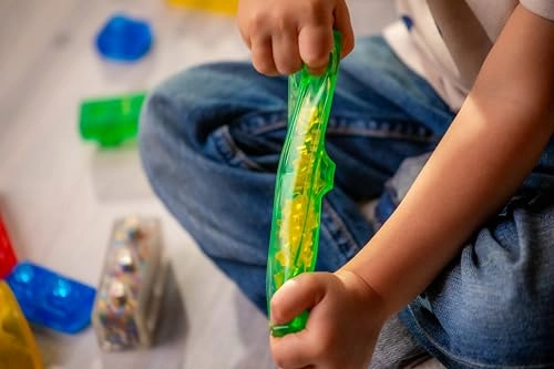 Jelly Blox Stash 'N Stack 2-in-1 Storage Case - 30pcs