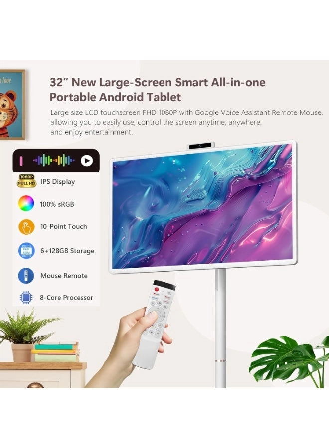 Portable Smart TV Monitor - Full HD 32 Inch