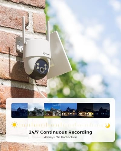 AOV Telecamera Wi-Fi Esterno Solare