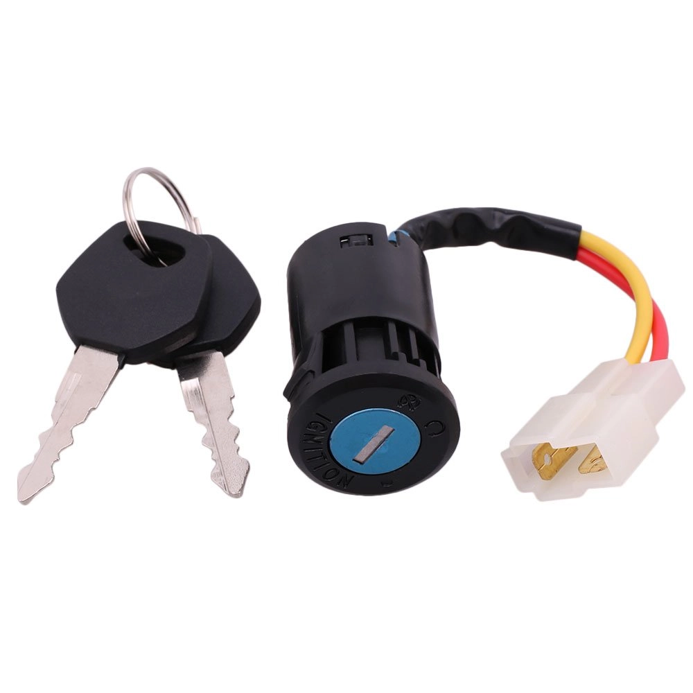 ZIJIA Ignition Key Switch - 2 Wires 12V