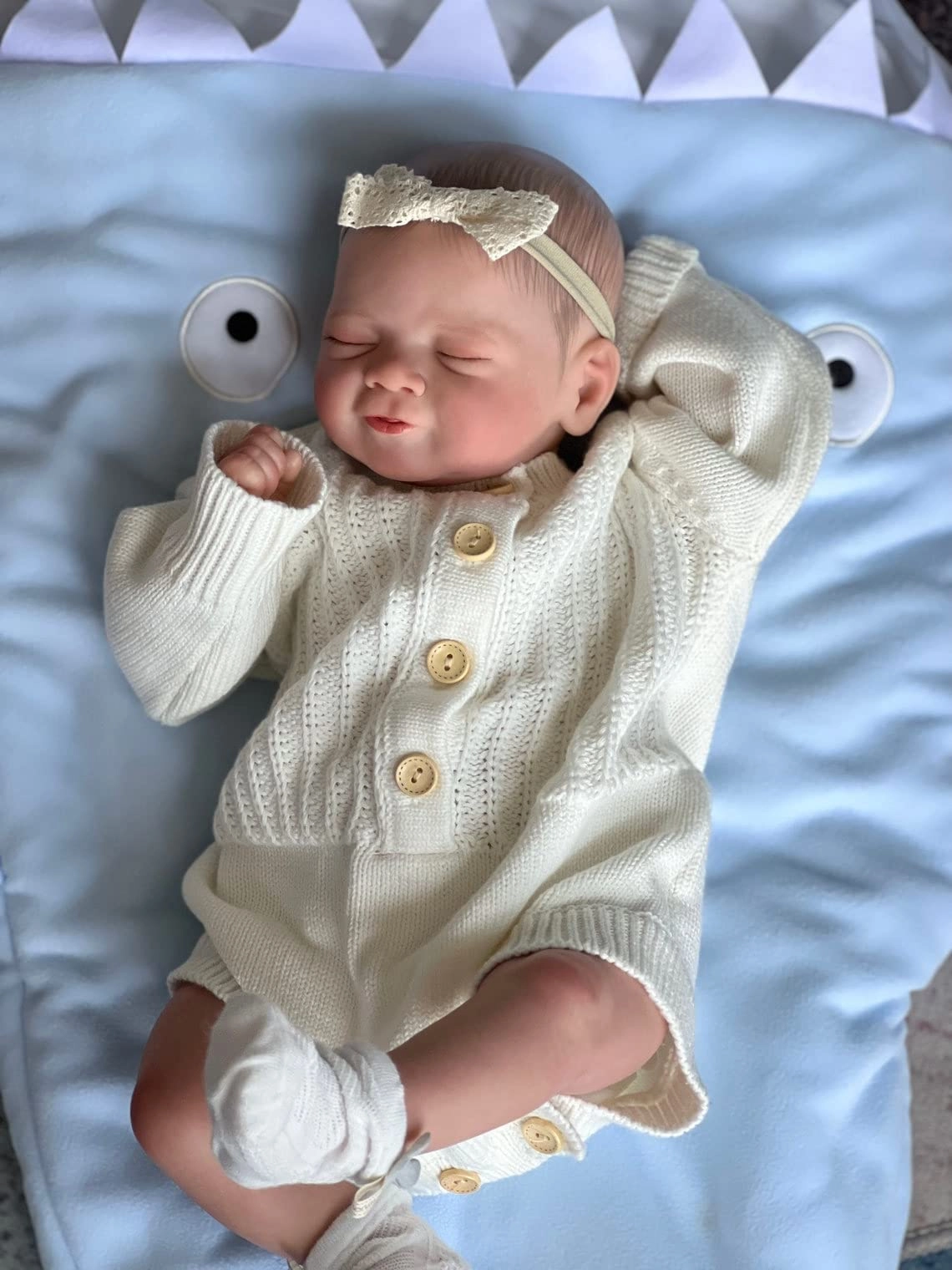 Enjoy with Love Vito Reborn Baby Doll - 18 Inch 45 cm Fabric