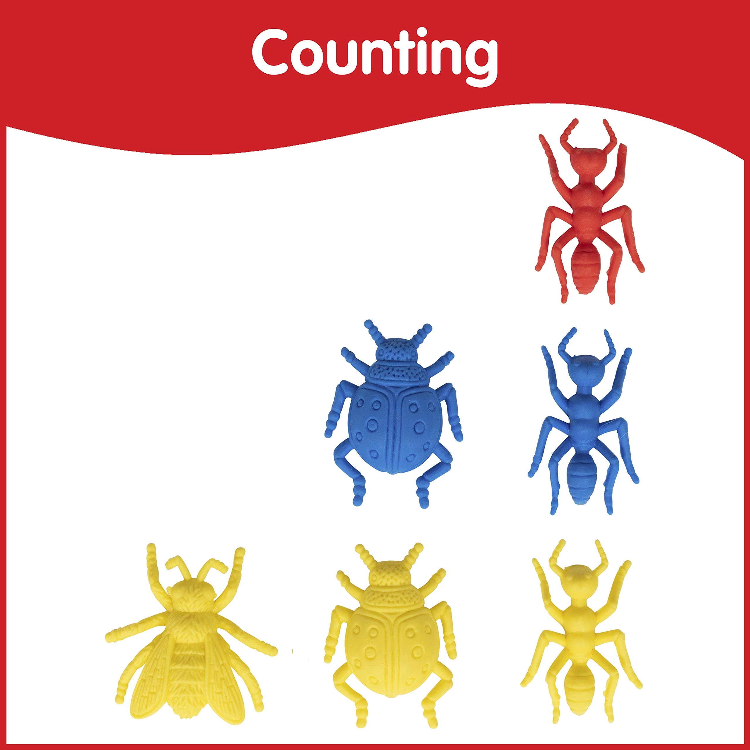 Bug Counters - Suitable for 3 years & above 72 pieces