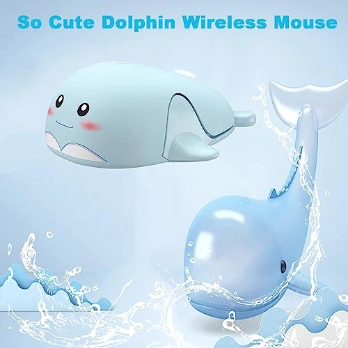 Cute Dolphin Mouse - USB