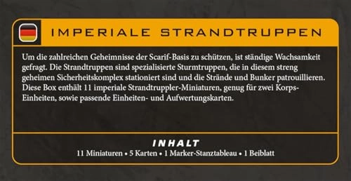 Star Wars: Legion Imperial Shoretroopers - Corps & DF-90 Mortar Detachment - Tabletop Miniatures