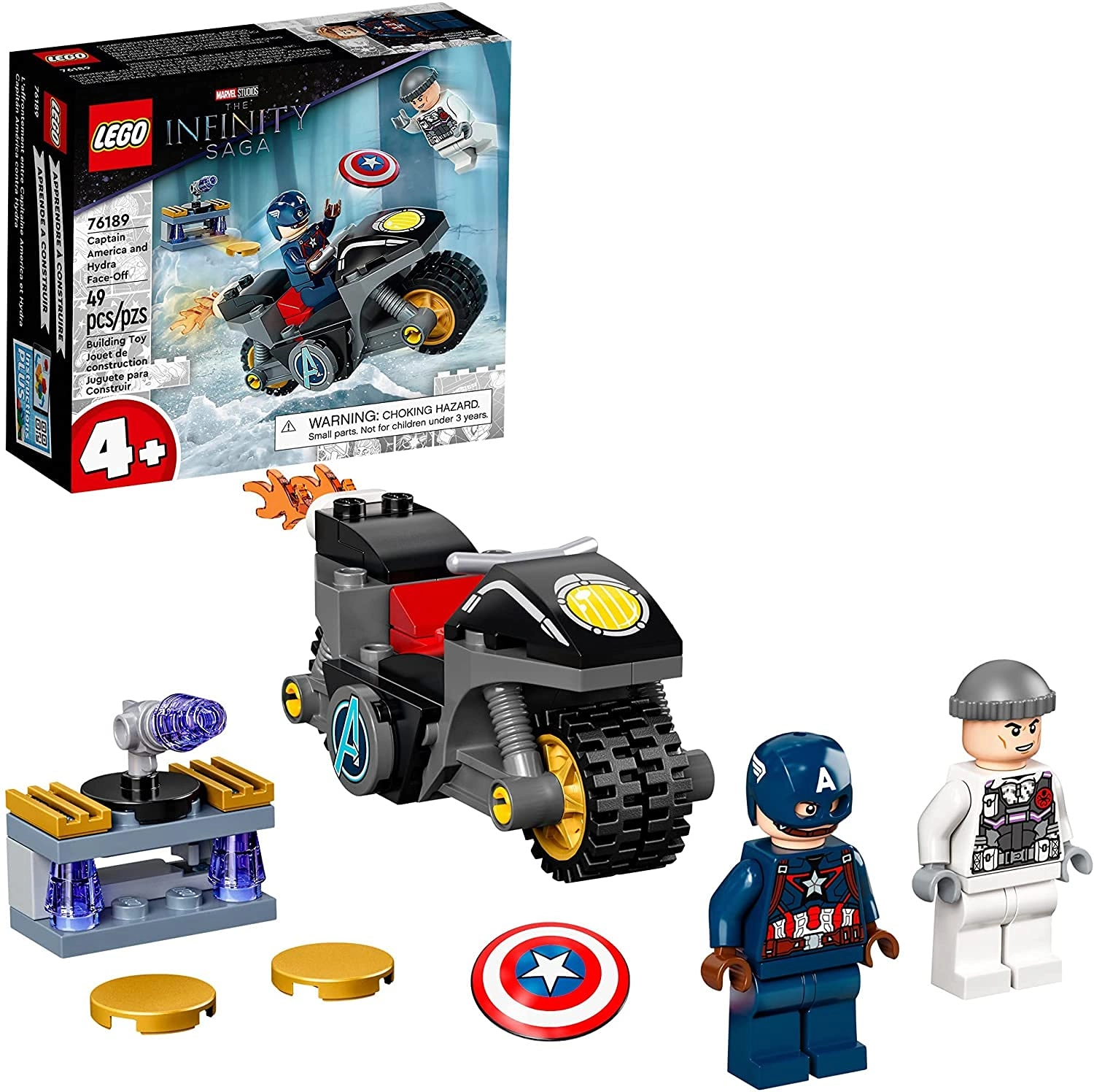 Marvel Captain America and Hydra Face-Off (76189)