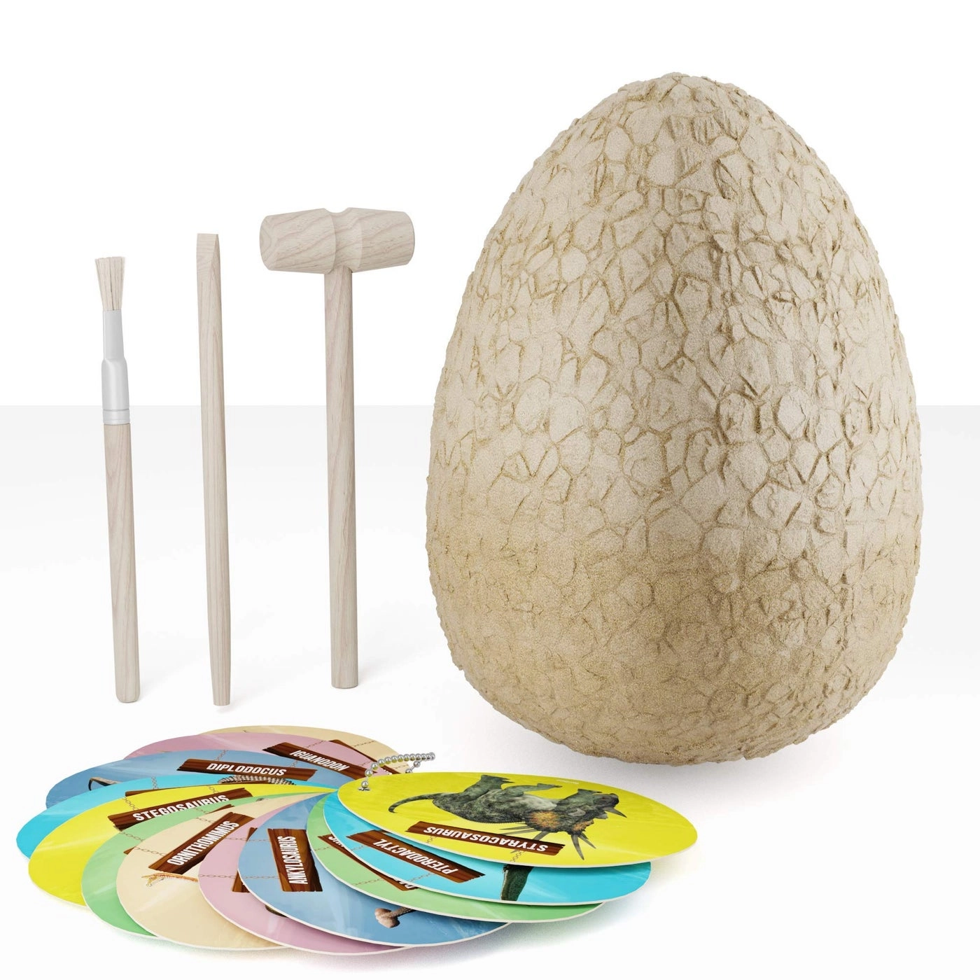 Jumbo Dino Egg Activity Dinosaur Archaeology - 12 pieces