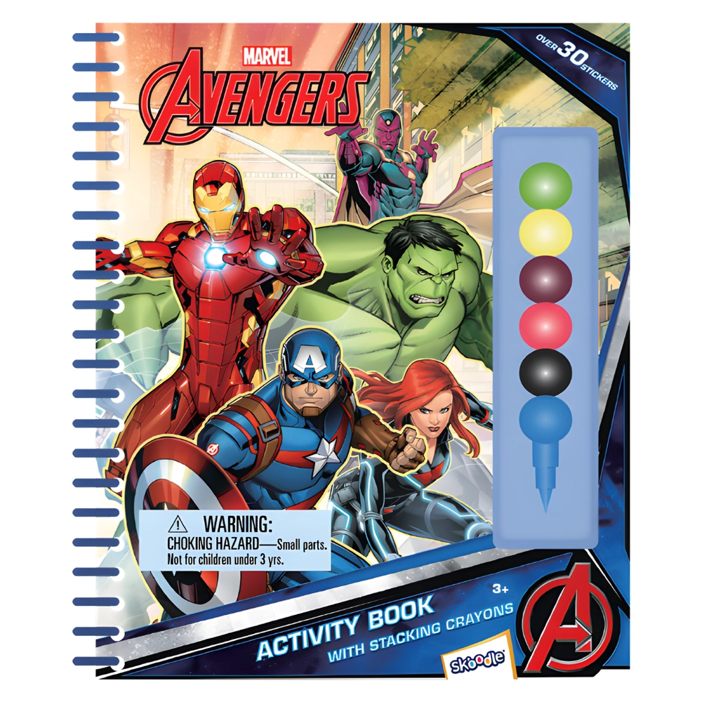 Marvel Avengers Activity Book - 3+ years