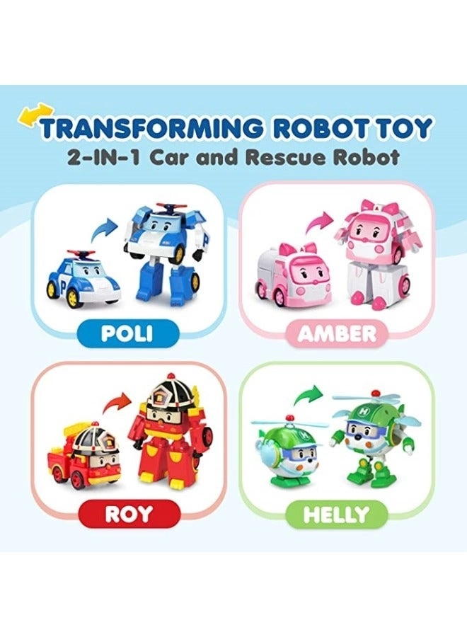 Transforming Robot Set (4 pcs.)