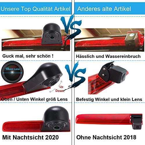 Brake Light Camera - Night Vision 628 x 586 px