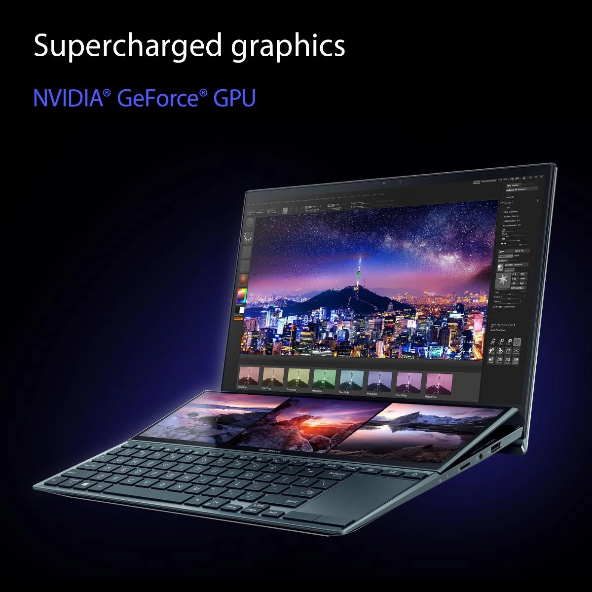 ZenBook Duo 14 UX482EGR-HY373W - 14'' Core i7-1195G7 16GB DDR4 1TB SSD