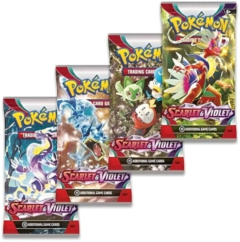 Scarlet & Violet Booster Pack - 10pcs