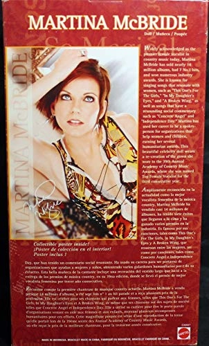Martina McBride Doll - Plastic Ages 7+