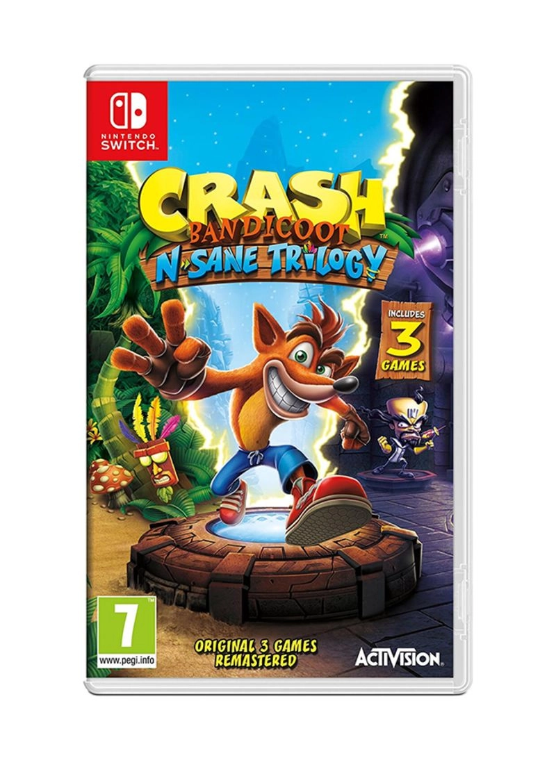 Mario Kart 8 Deluxe - Nintendo Switch + Crash Bandicoot N. Sane Trilogy