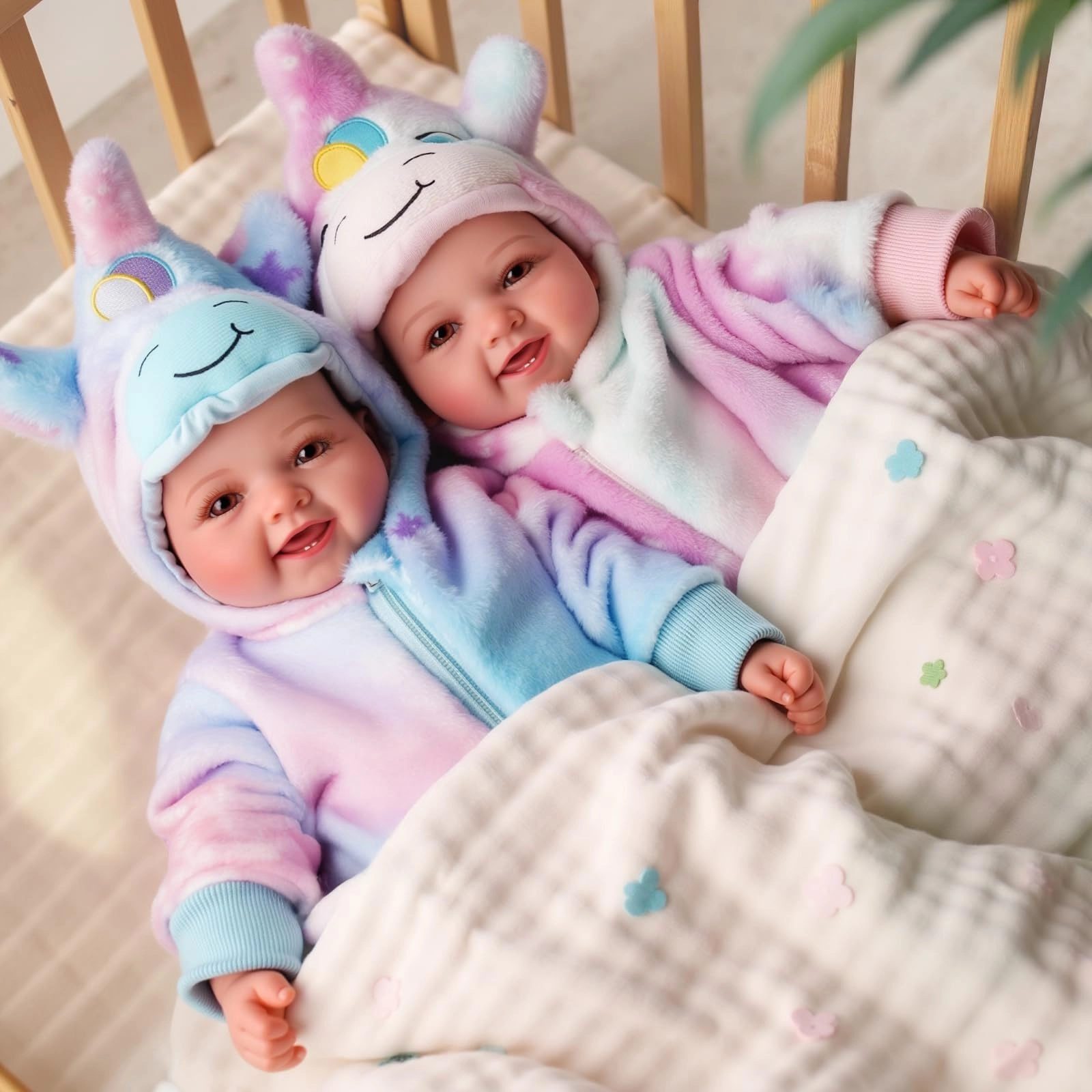 Reborn Baby Doll - 17 inch Soft Body Twins Ages 3+