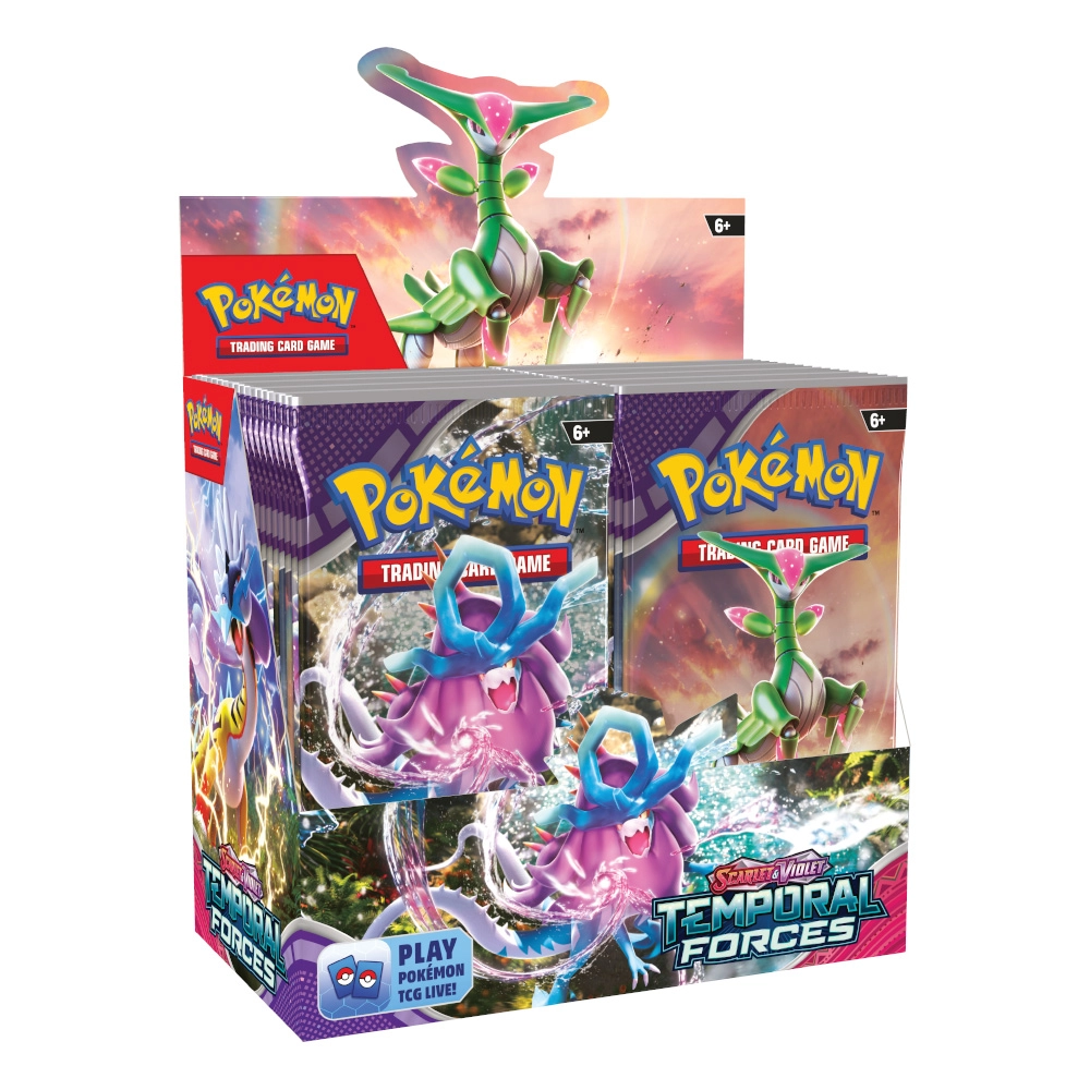 Pokémon Scarlet & Violet 05 Temporal Forces - Sleeved Booster