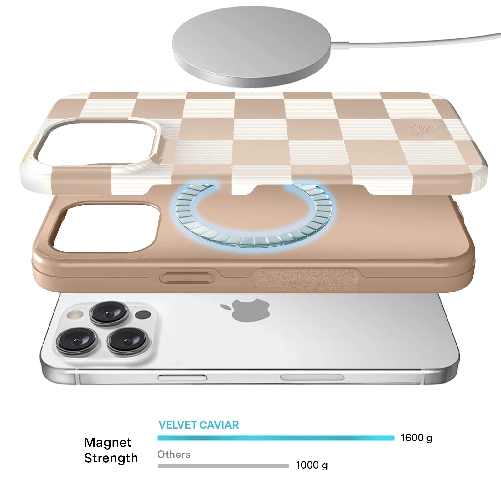 Checkered Basic Case with MagSafe for iPhone 13 Pro Max