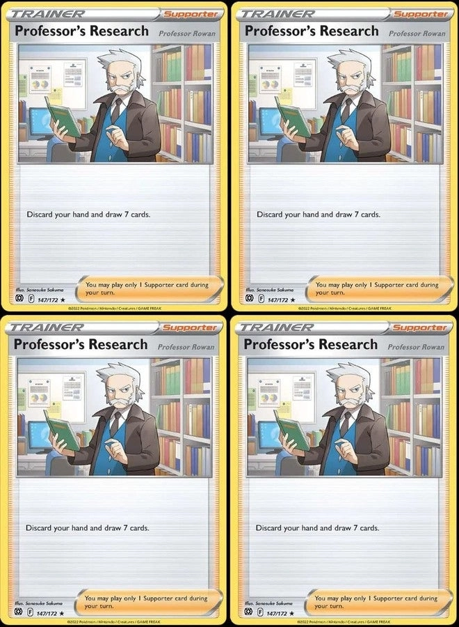 Professor's Research Rowen 147/172 - Brilliant Stars - 4pcs