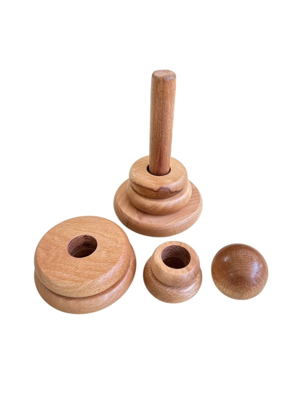 Stacking Rings - Suitable for 12 months and above 8 Pcs