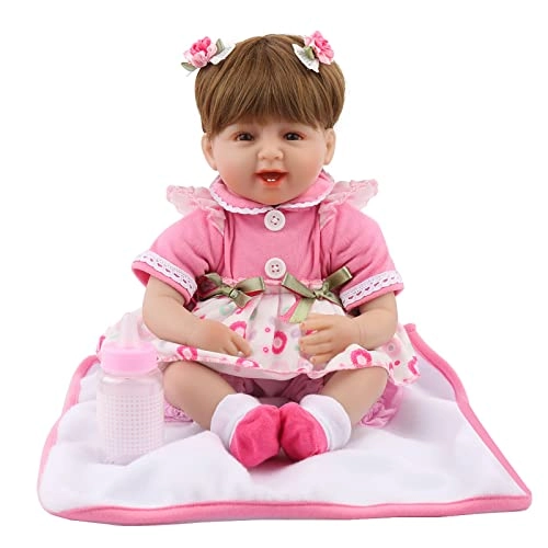 Reborn Baby Doll - 18 Inch 45cm Soft Vinyl Girl