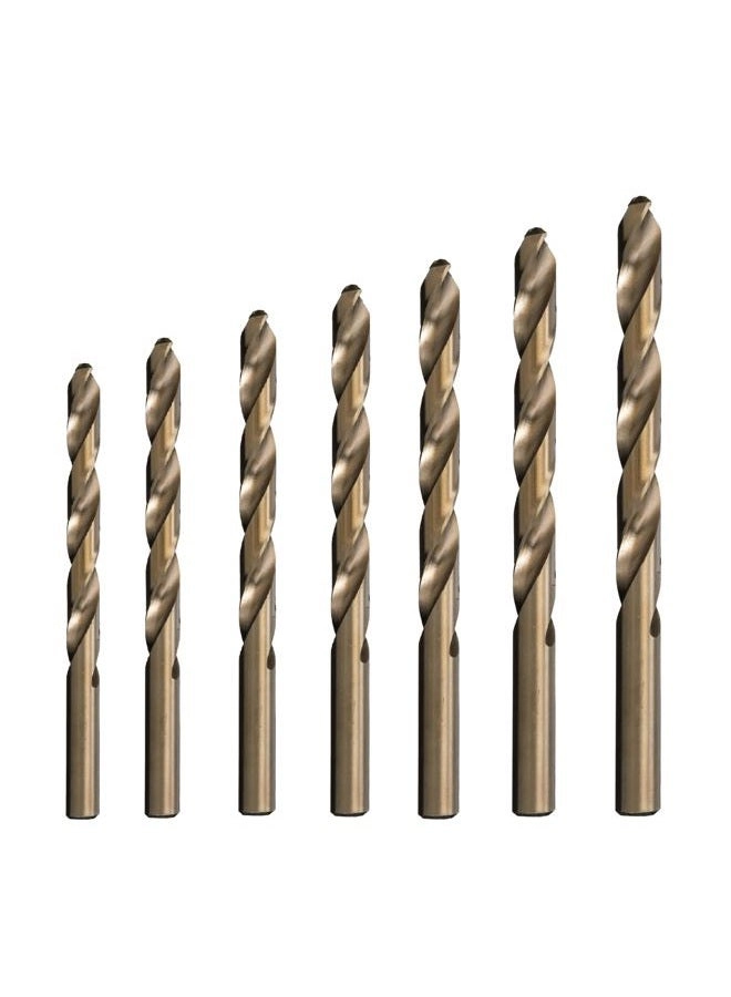 Drill America DWDCO Series - Cobalt 15 Piece 1/16" - 1/2"