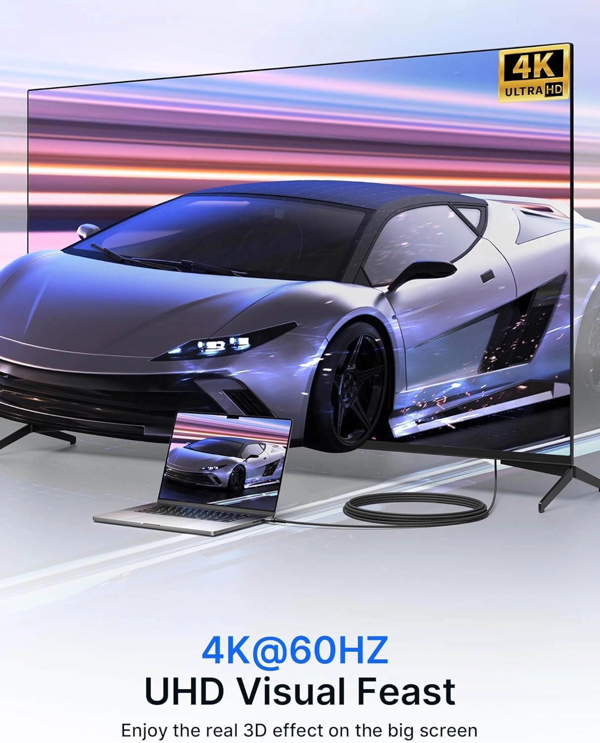 4K HDMI Cable - 2.01m with Ethernet