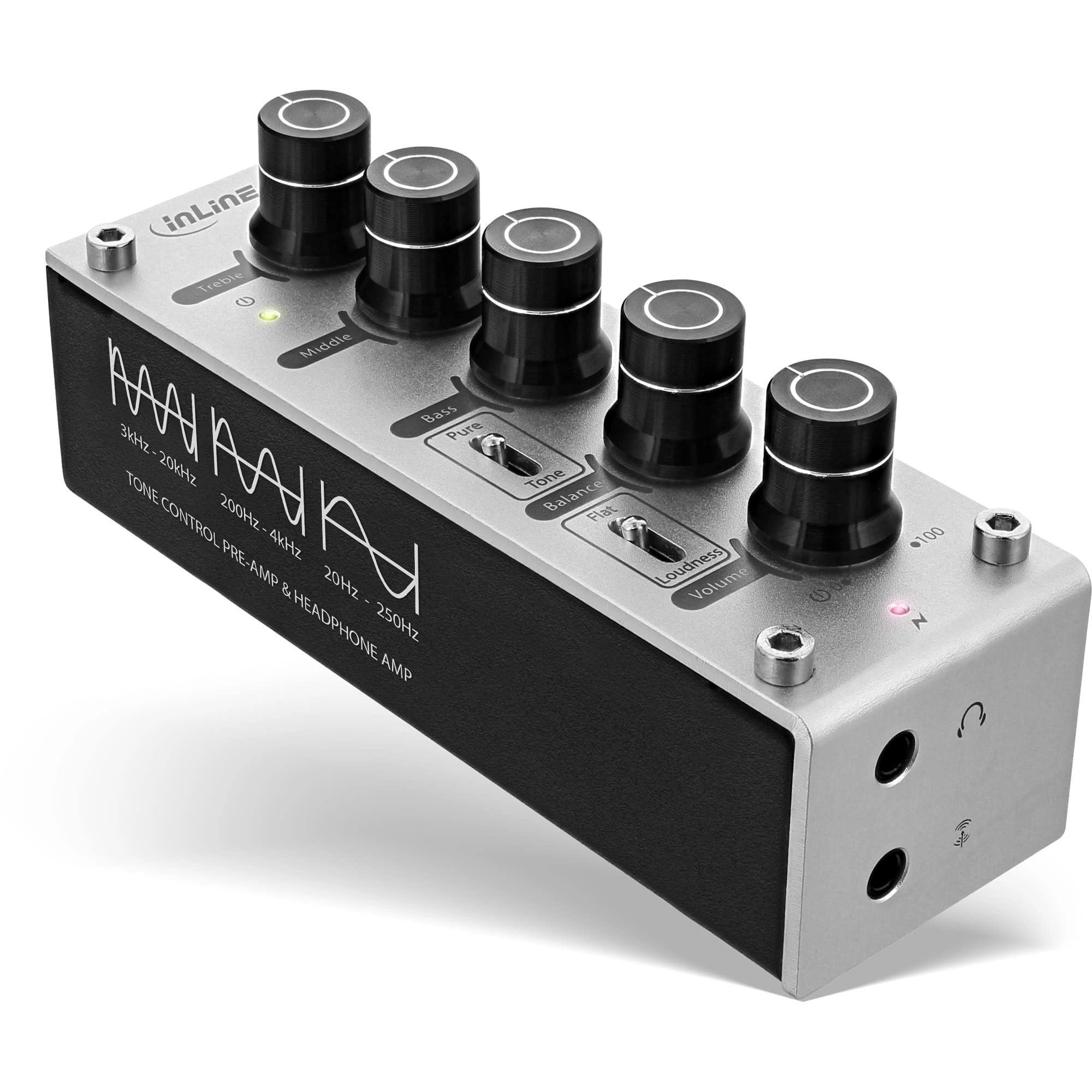 InLine AmpEQ - Hi-Res Headphone Amplifier Equalizer